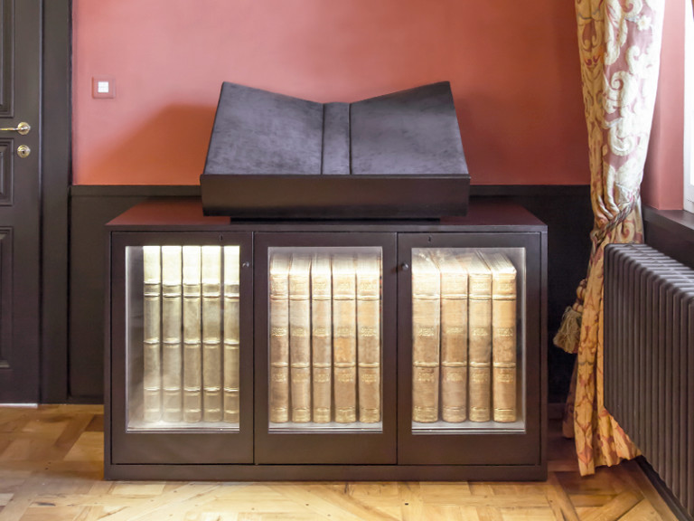 CSDK News Bookcase and lectern - Bookcase and lectern - CSDK News Bookcase and lectern