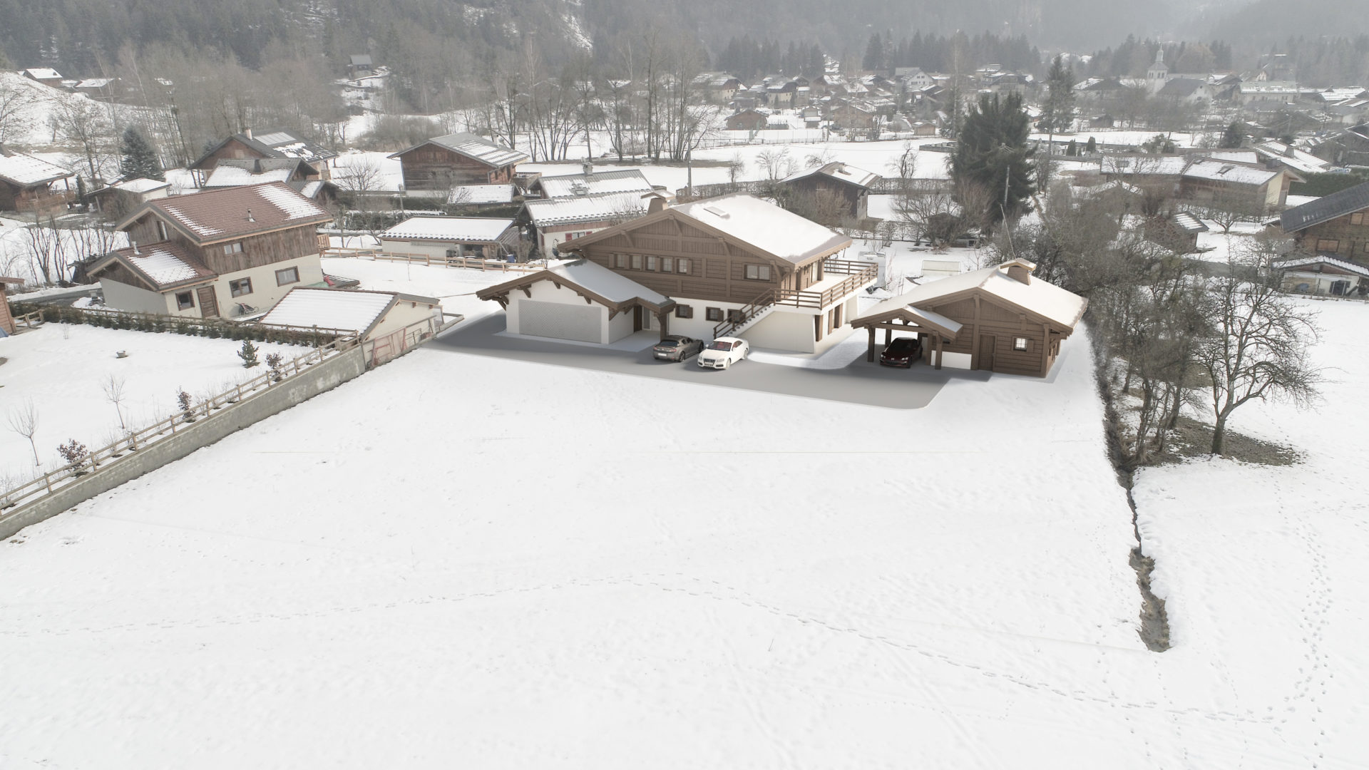 chalet préfabriqué : Chamonix