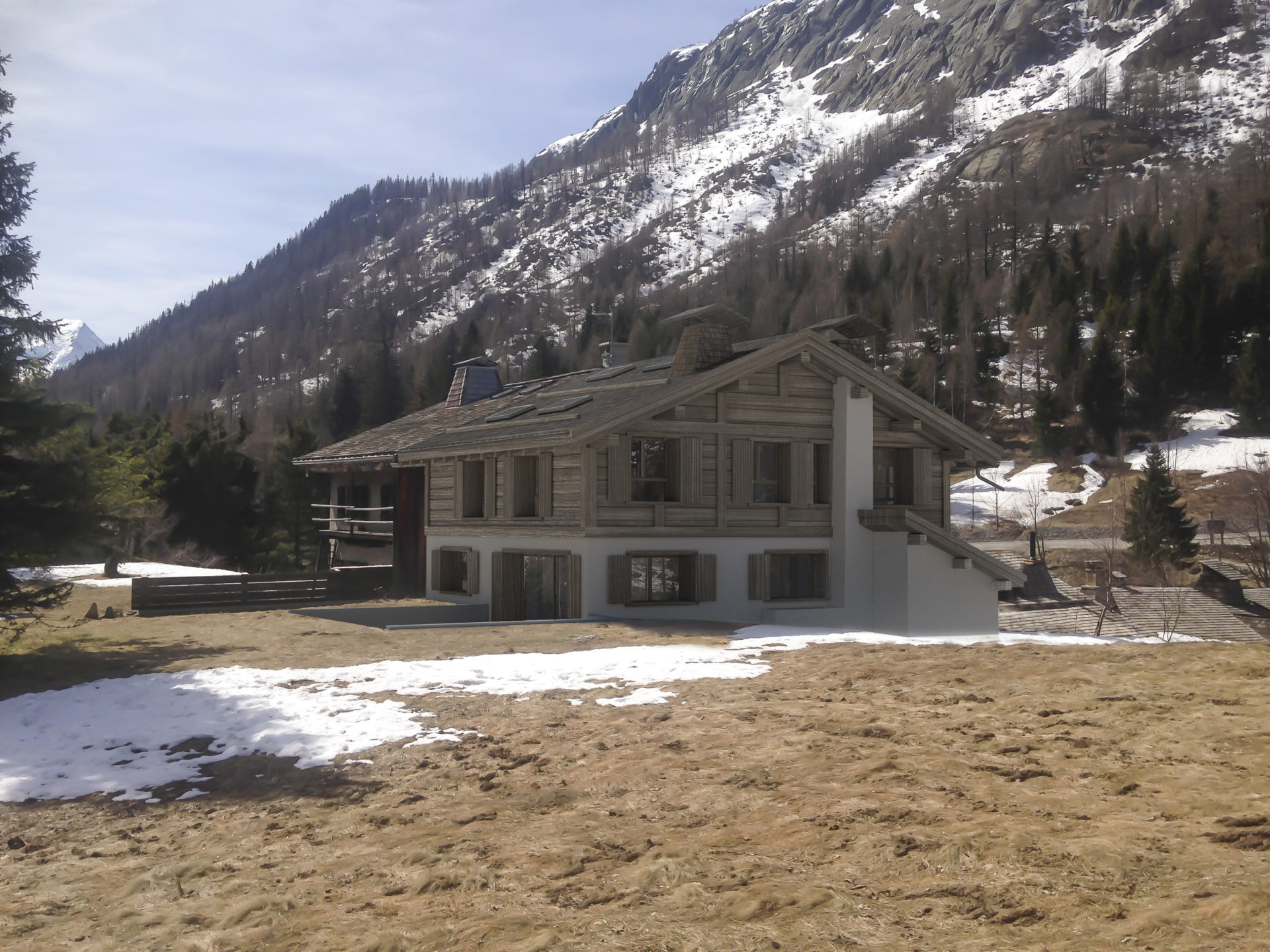 CSDK Ferme Chamonix Rénovation Rendu - Ferme Chamonix - CSDK Ferme Chamonix Rénovation Rendu
