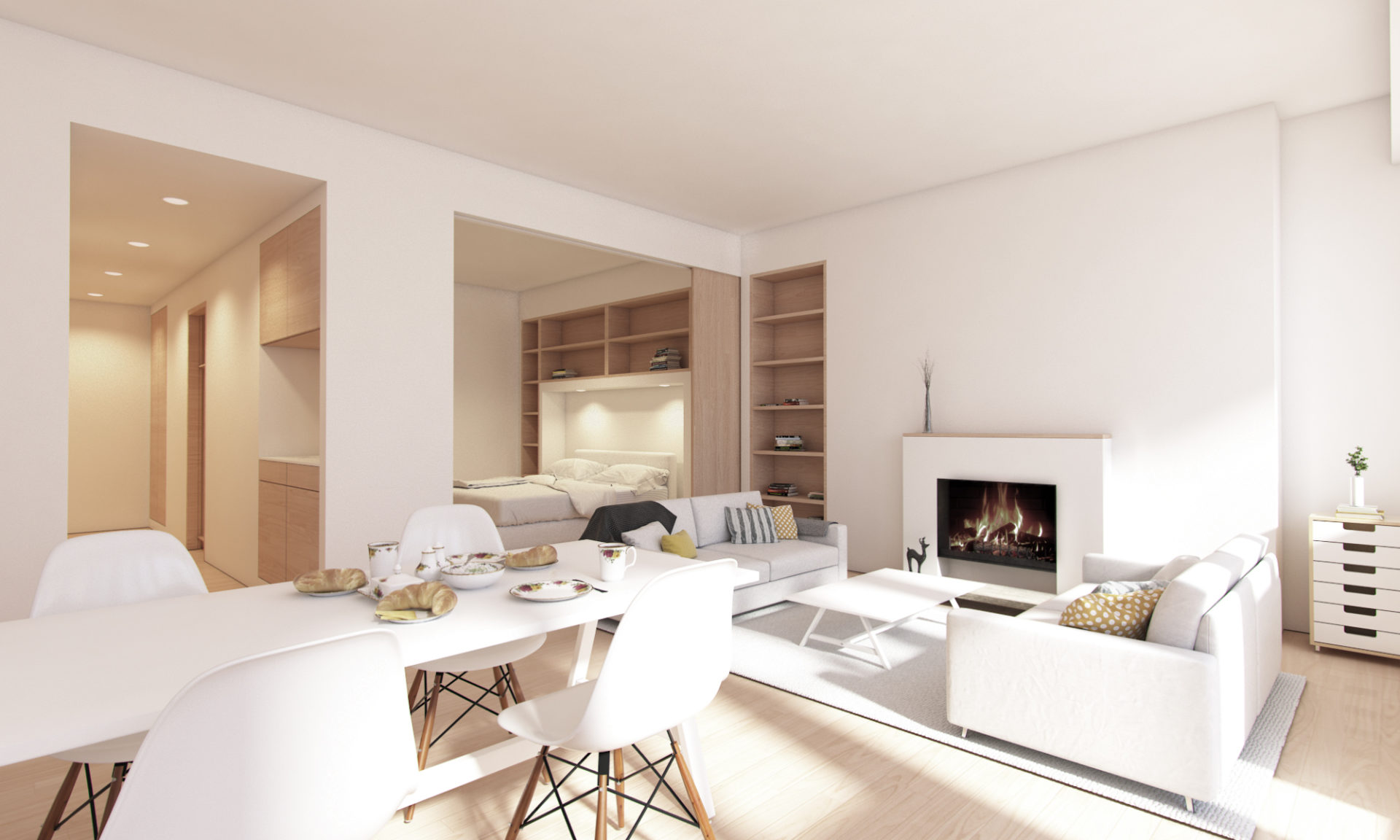 CSDK Vidollet Appartement Renovation Rendu 2 - Geneva Studio - CSDK Vidollet Appartement Renovation Rendu 2