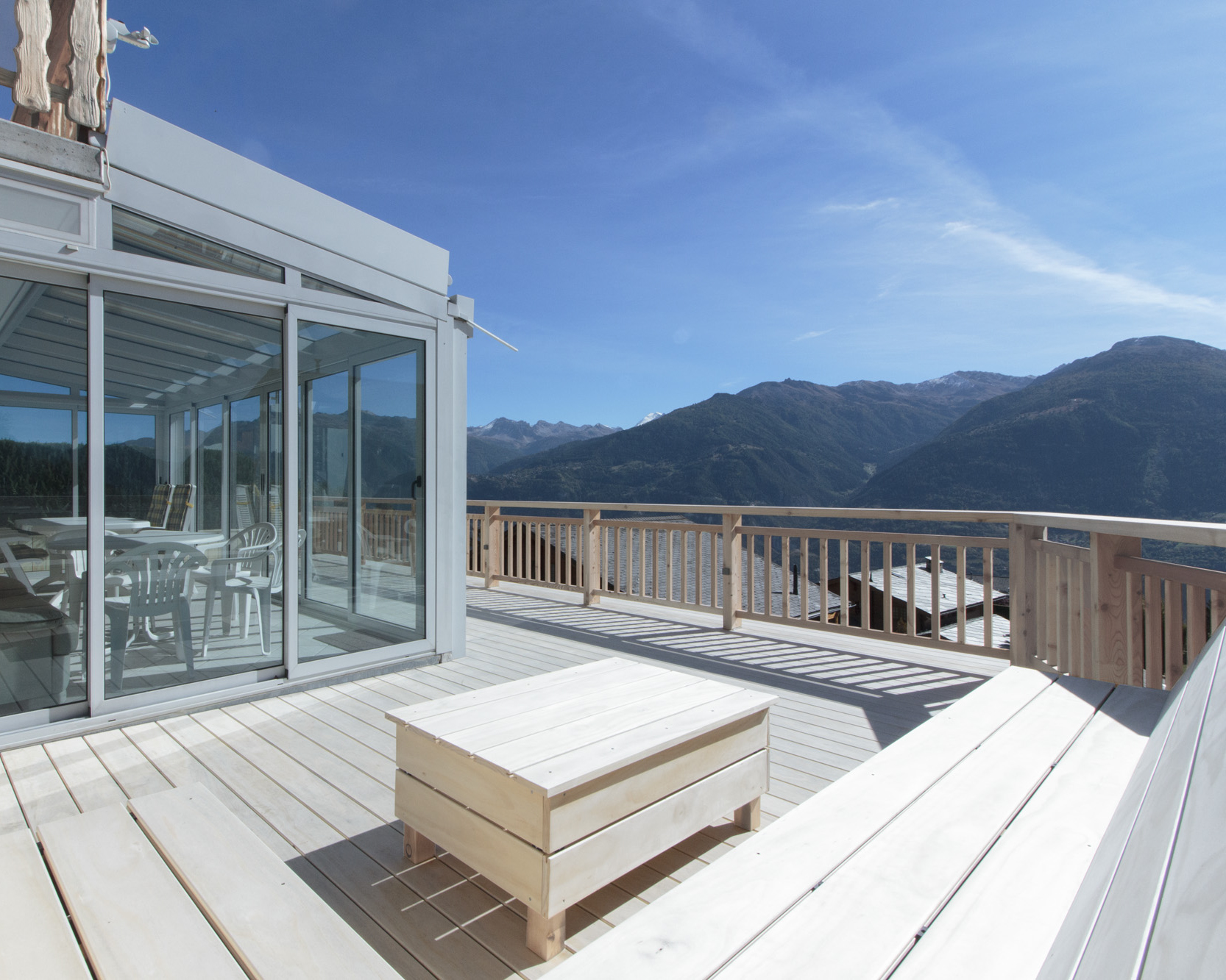 CSDK Architectes Chalet Renovation Exterieur 1 - Extension à Presinge - CSDK Architectes Chalet Renovation Exterieur 1