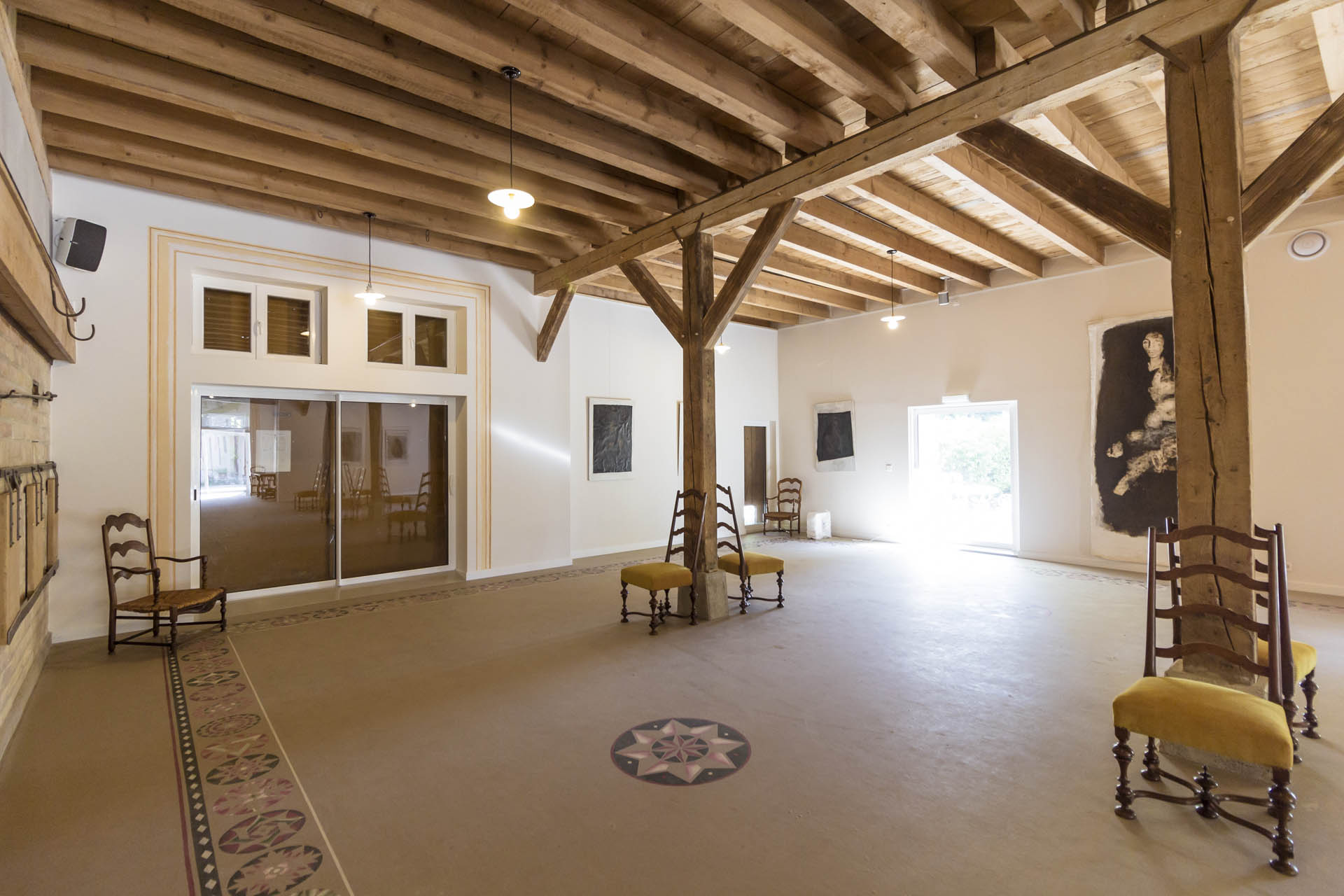 Grange transformation : Salle polyvalente
