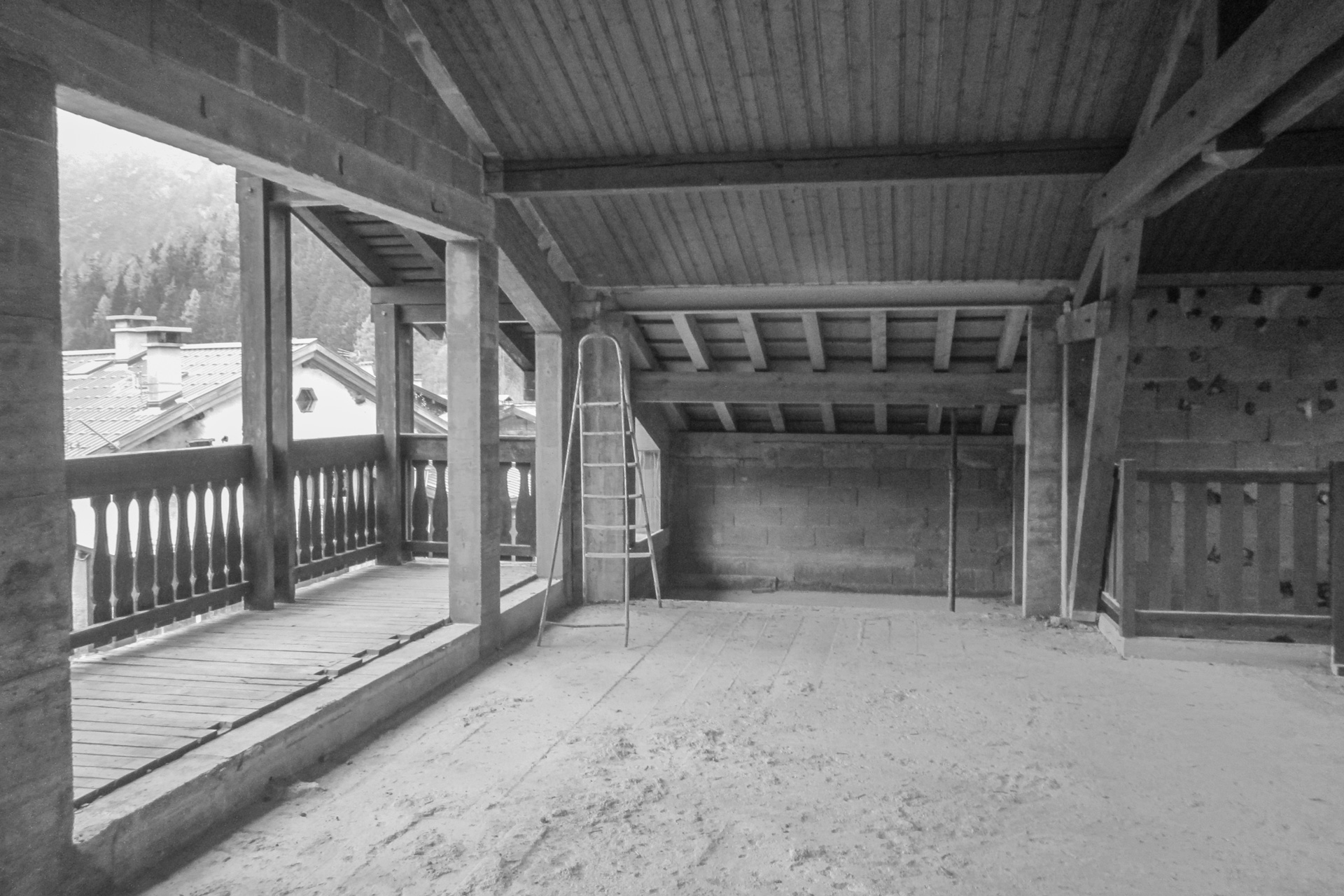 Montroc construction work