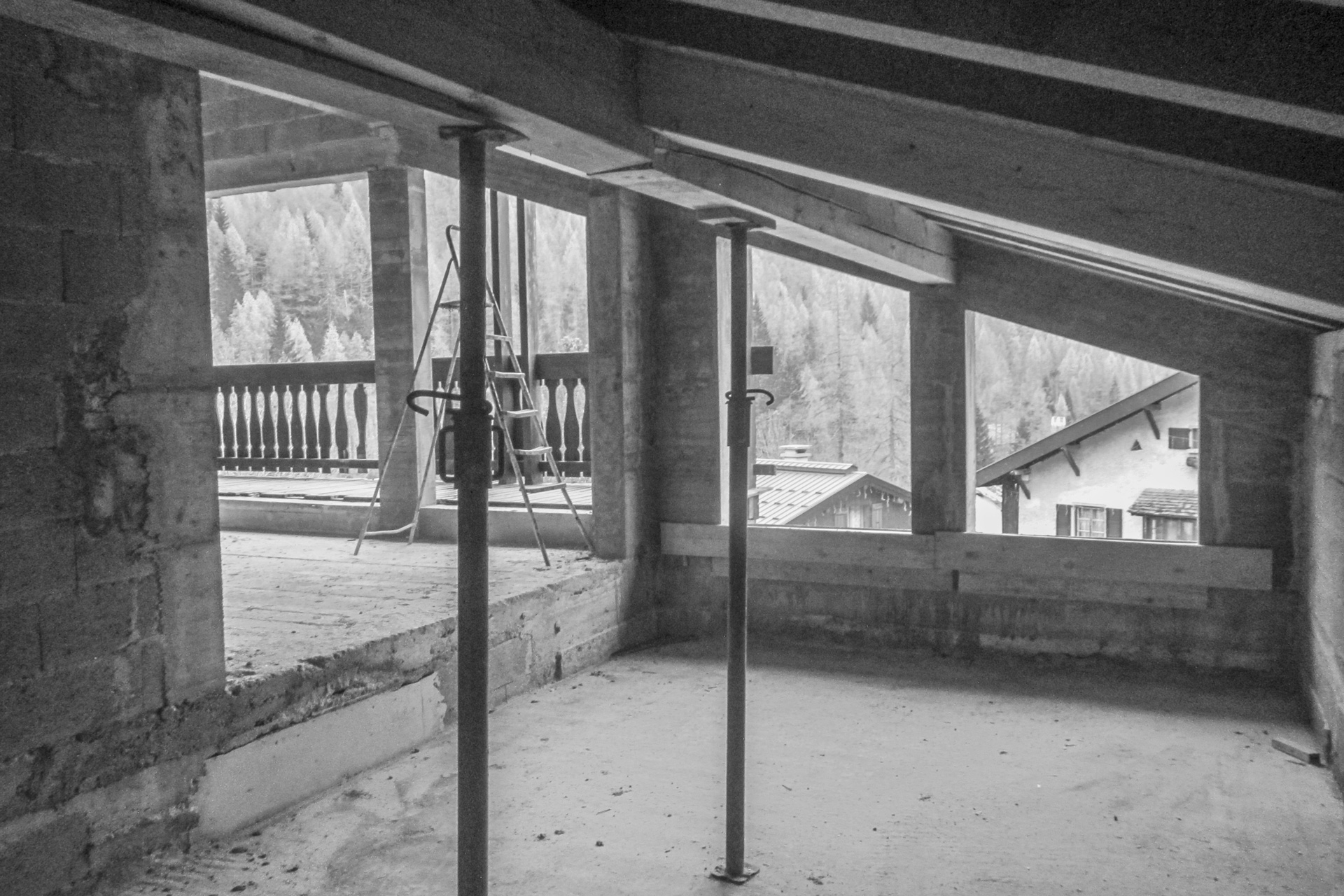 Montroc construction work