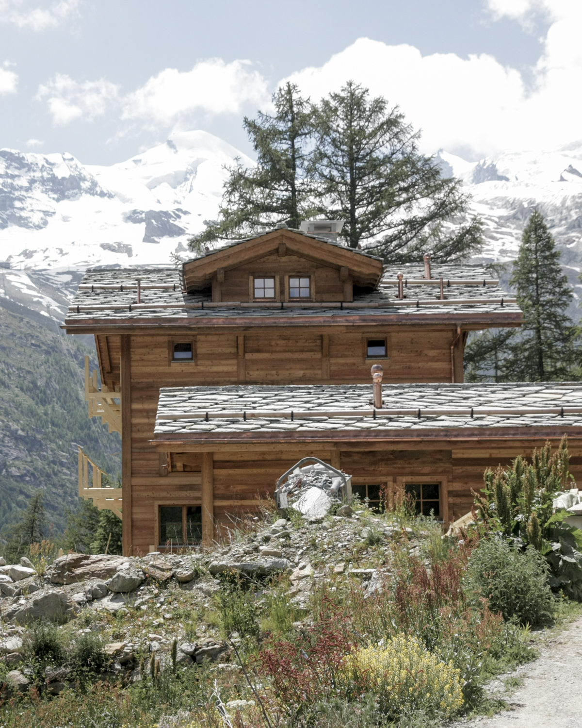CSDK Construction balcons en bois Saas Fee 1 - Chalets authentiques – Balcons - CSDK Construction balcons en bois Saas Fee 1