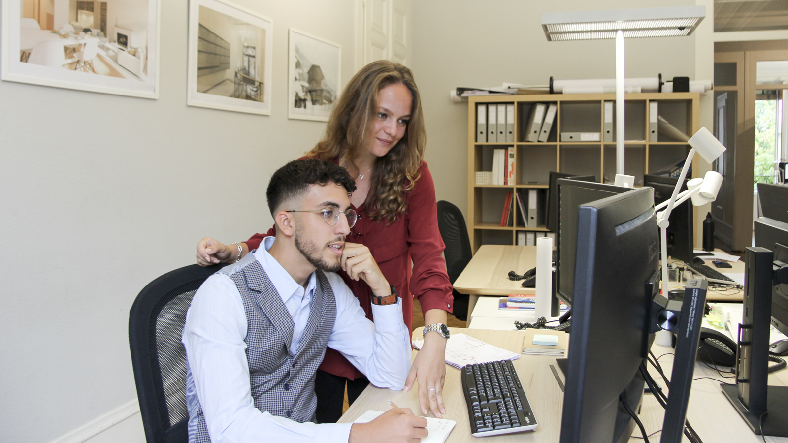CSDK Architectes Team Laure Ryan - CSDK ouvre ses portes à deux nouveaux stagiaires - CSDK Architectes Team Laure Ryan