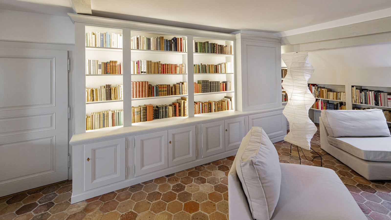 CSDK Architectes Bibliothe%CC%80que Cre%CC%81ation 7 - Custom-made bookcase - Geneva - CSDK Architectes Bibliothe%CC%80que Cre%CC%81ation 7
