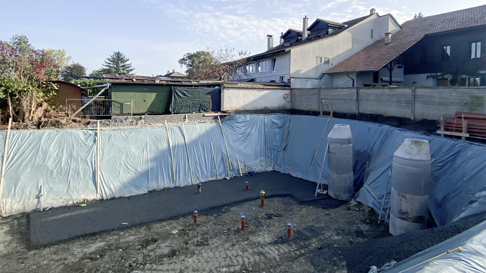 CSDK Construction Villa Individuelle 9 - Construction d'une villa dans la campagne genevoise - CSDK Construction Villa Individuelle 9