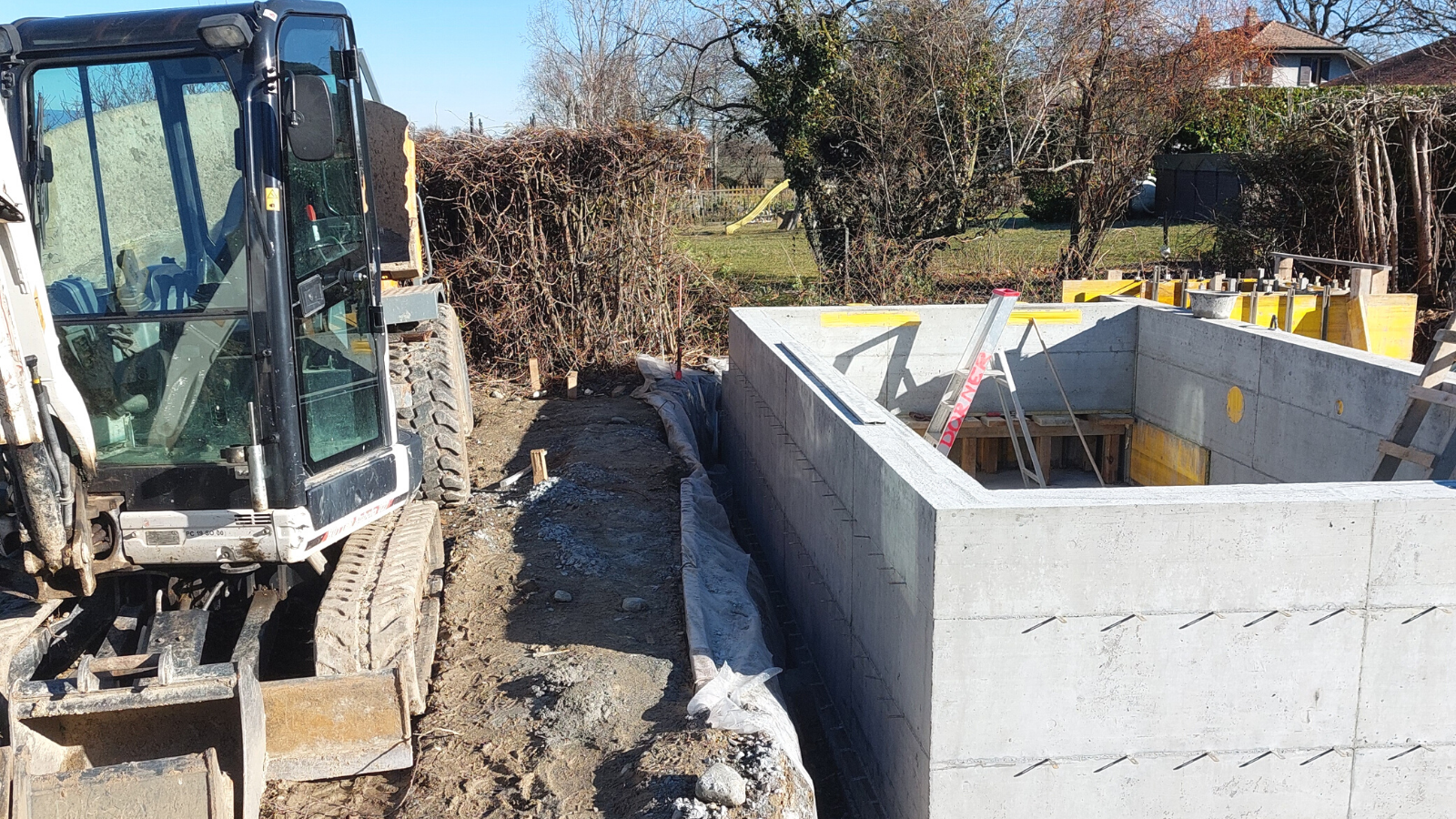 CSDK Construction Villa Individuelle 19 - Construction d'une villa dans la campagne genevoise - II - CSDK Construction Villa Individuelle 19