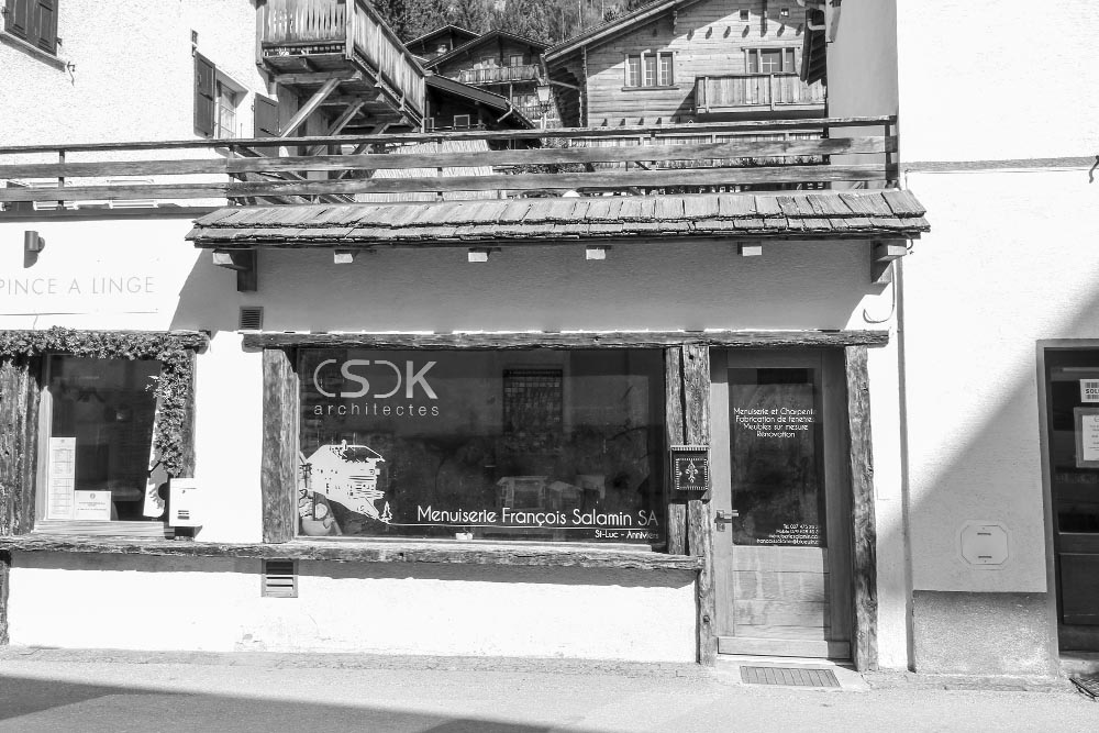 CSDK Architectes Bureau St Luc Chemin Eglise bw - Bureau - CSDK Architectes Bureau St Luc Chemin Eglise bw