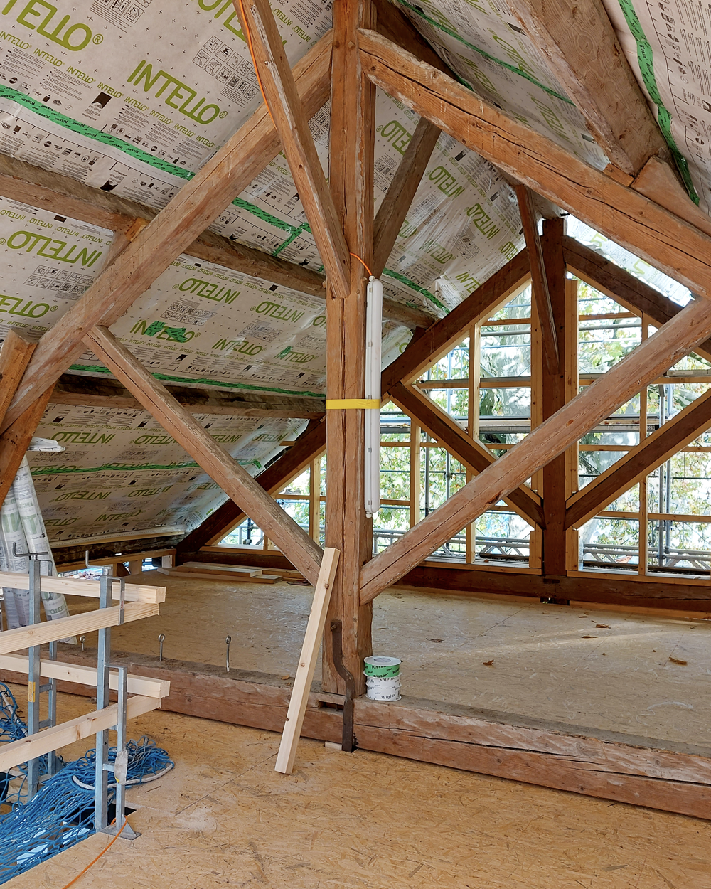 CSDK Architectes transformation granges en habitation 05 - Rehabilitation of three barns into housing - CSDK Architectes transformation granges en habitation 05