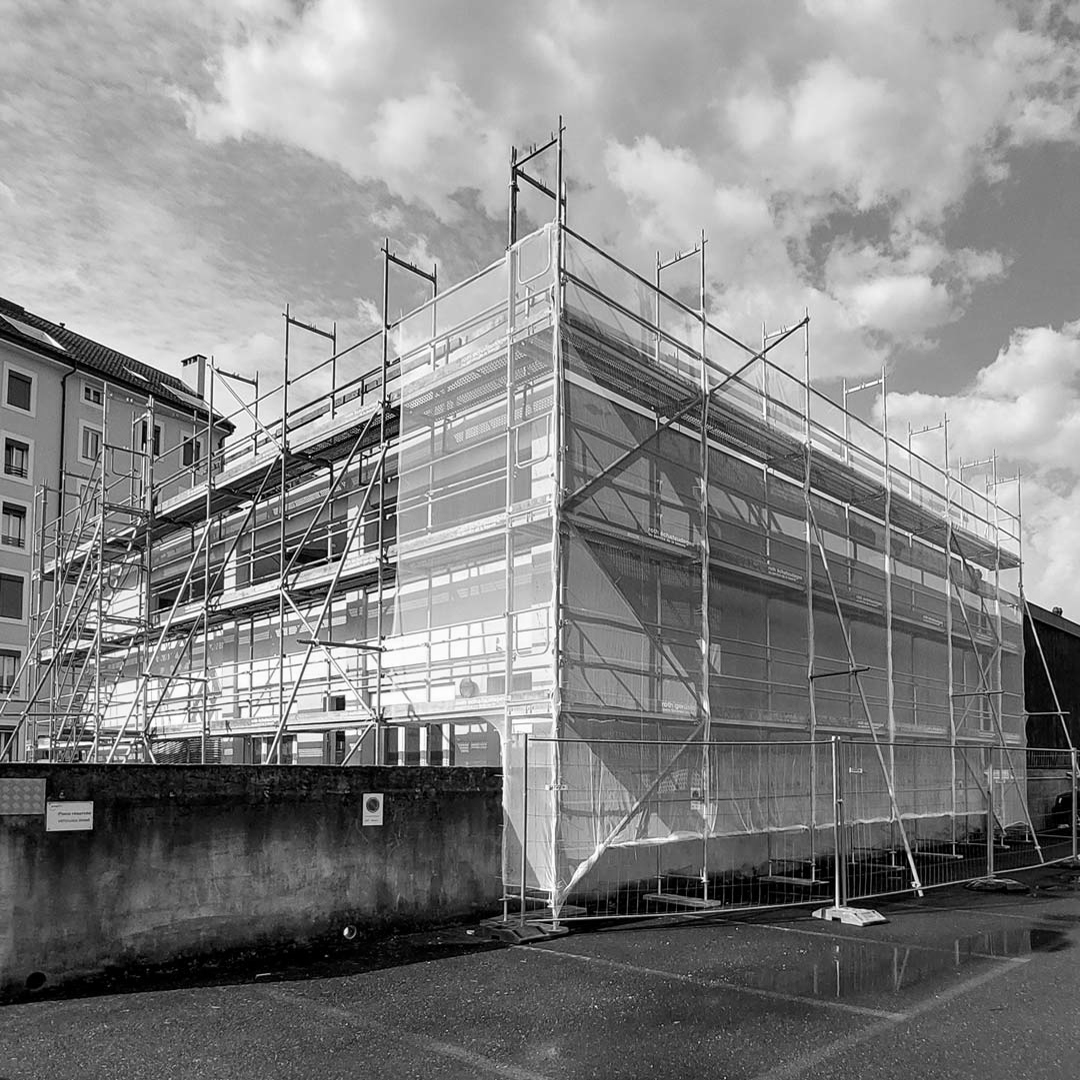 CSDK Immeuble Carouge Transformation 07 NB - Transformation d'un studio en un appartement - CSDK Immeuble Carouge Transformation 07 NB