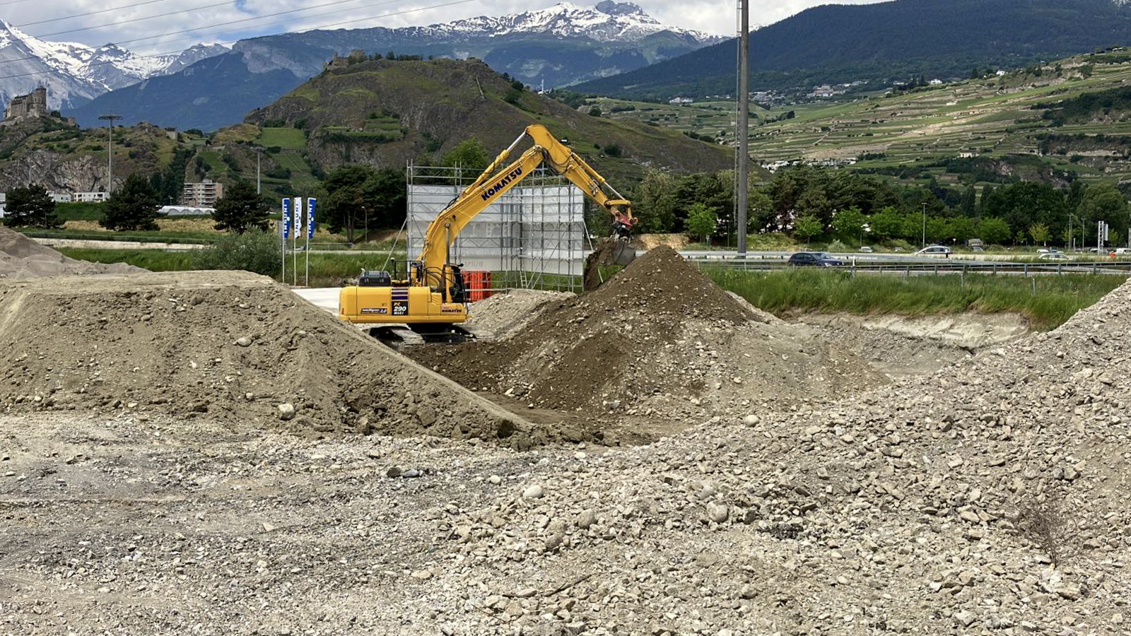 CSDK Architectes Sion Immeuble Ecoquartier 5 - Suite des travaux des logements Greenparc à Sion - CSDK Architectes Sion Immeuble Ecoquartier 5