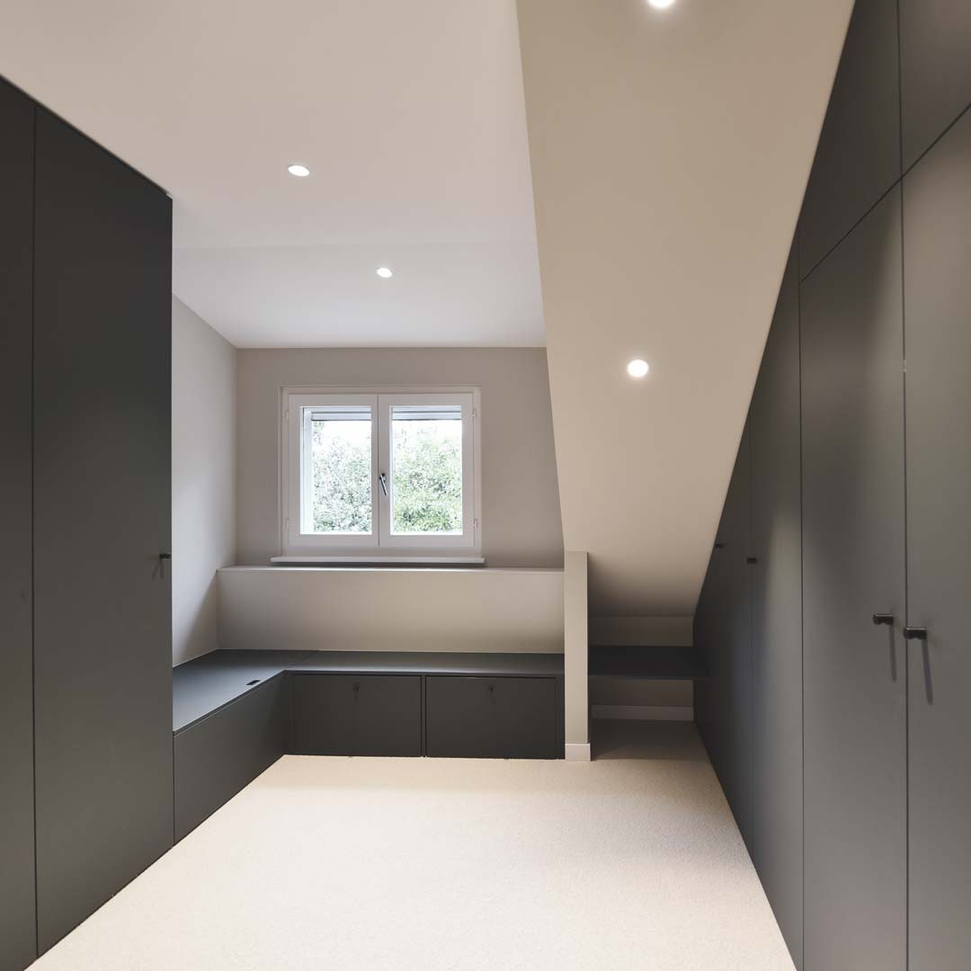 Agrandissement et rénovation d'une maison à Meinier CSDK Architectes Renovation Meinier Maison 13 Insta - Agrandissement et rénovation d'une maison à Meinier - CSDK Architectes Renovation Meinier Maison 13 Insta