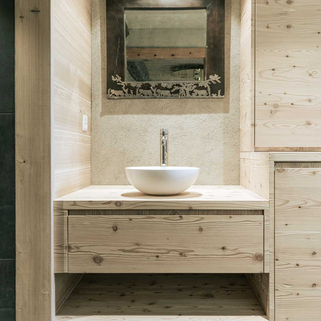 CSDK Architectes Transformation Madriers 018 1 - Rénovation avec extension d'un chalet à Saint-Luc en Valais - CSDK Architectes Transformation Madriers 018 1