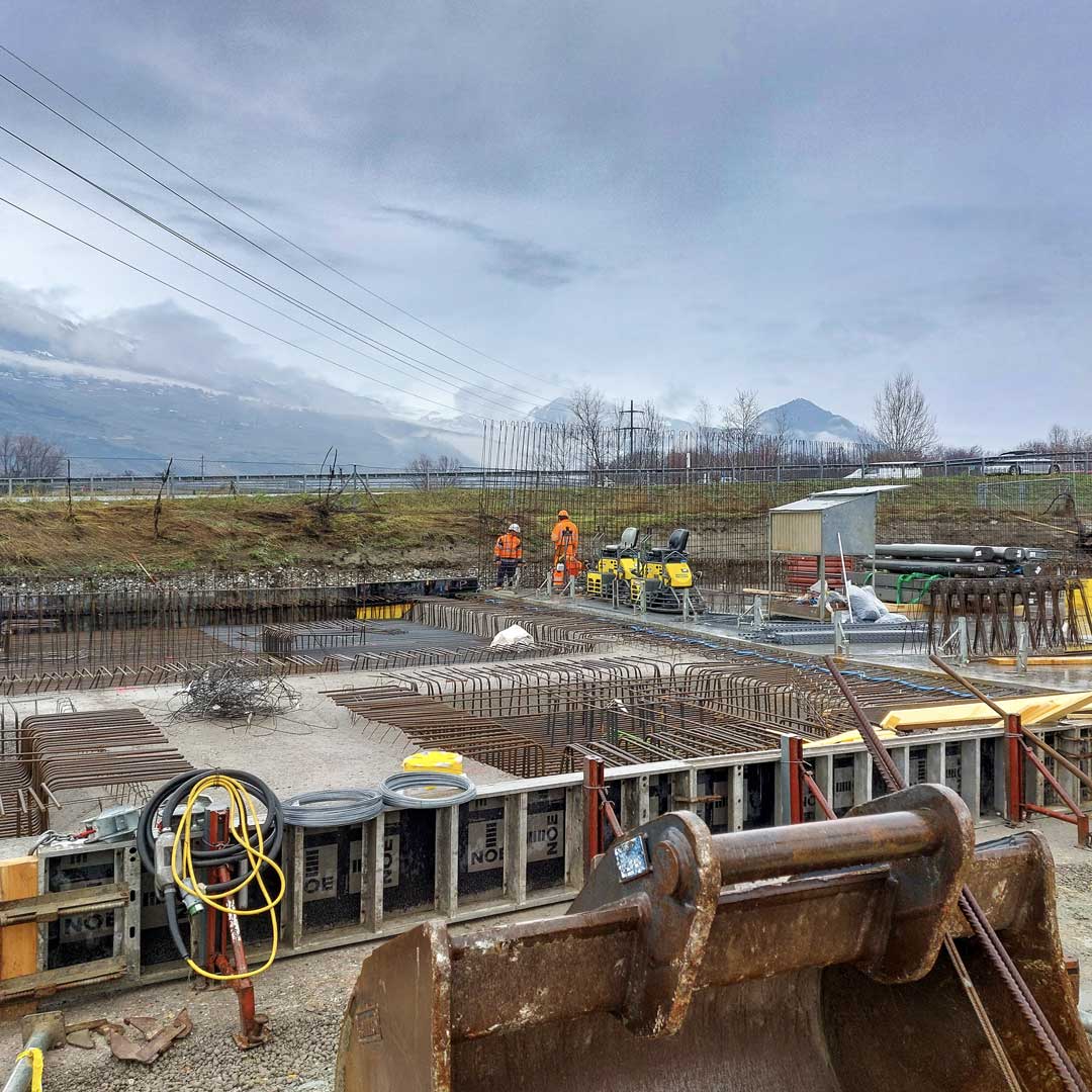 Significant progress in the real estate project in Sion CSDK Architectes Sion Terrassements 4 - Significant progress in the real estate project in Sion - CSDK Architectes Sion Terrassements 4