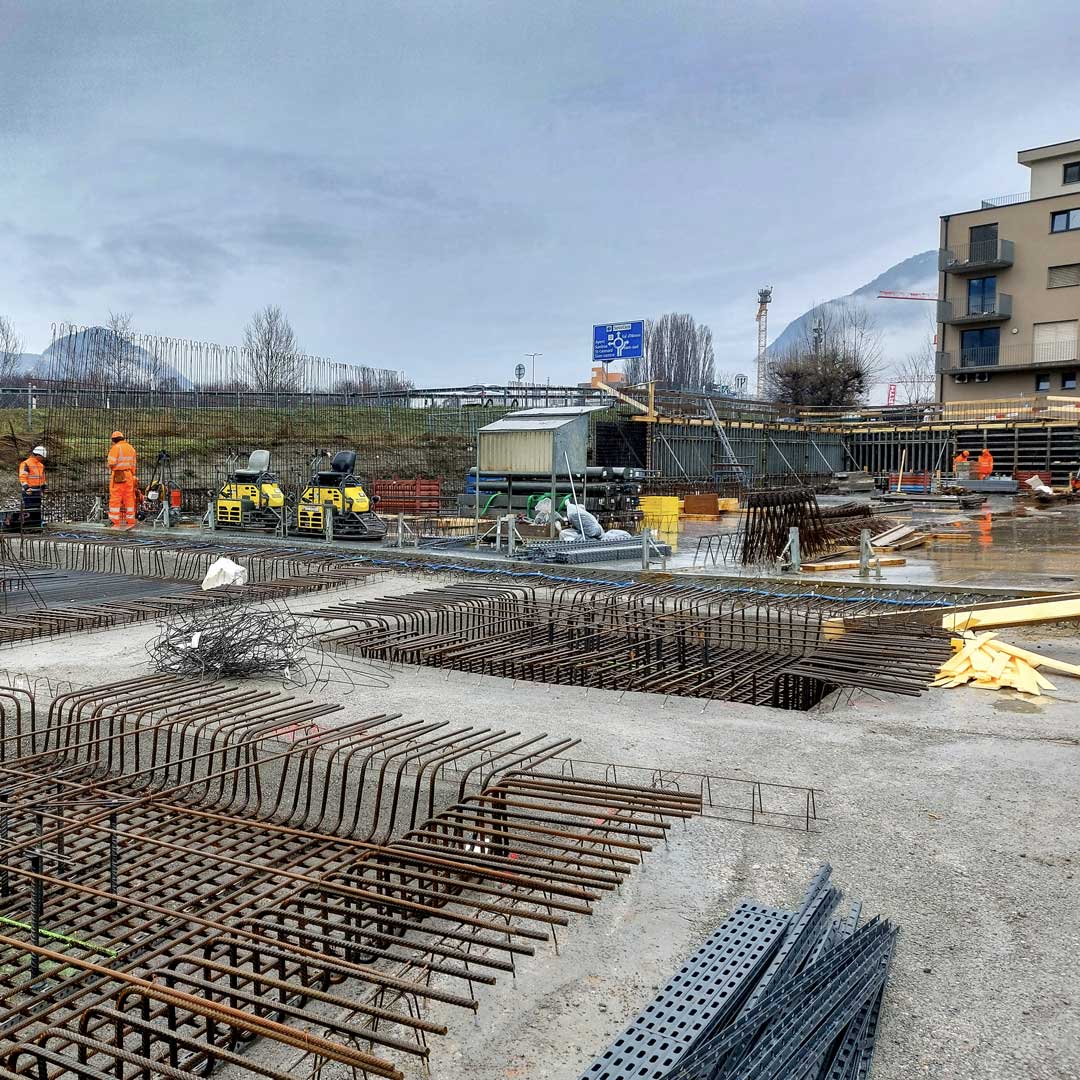 Significant progress in the real estate project in Sion CSDK Architectes Sion Terrassements 6 - Significant progress in the real estate project in Sion - CSDK Architectes Sion Terrassements 6