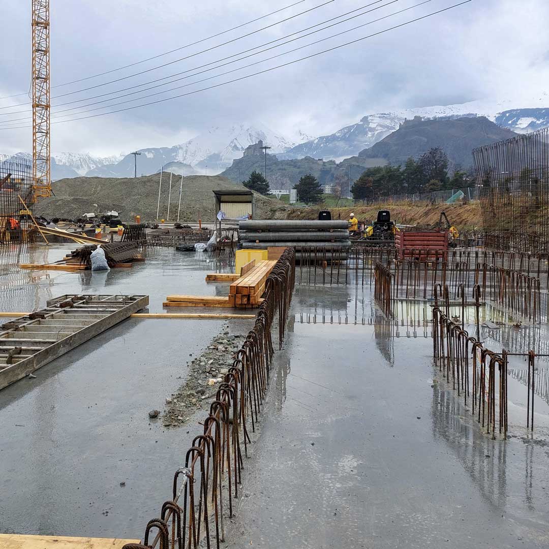Significant progress in the real estate project in Sion CSDK Architectes Sion Terrassements 8 - Significant progress in the real estate project in Sion - CSDK Architectes Sion Terrassements 8