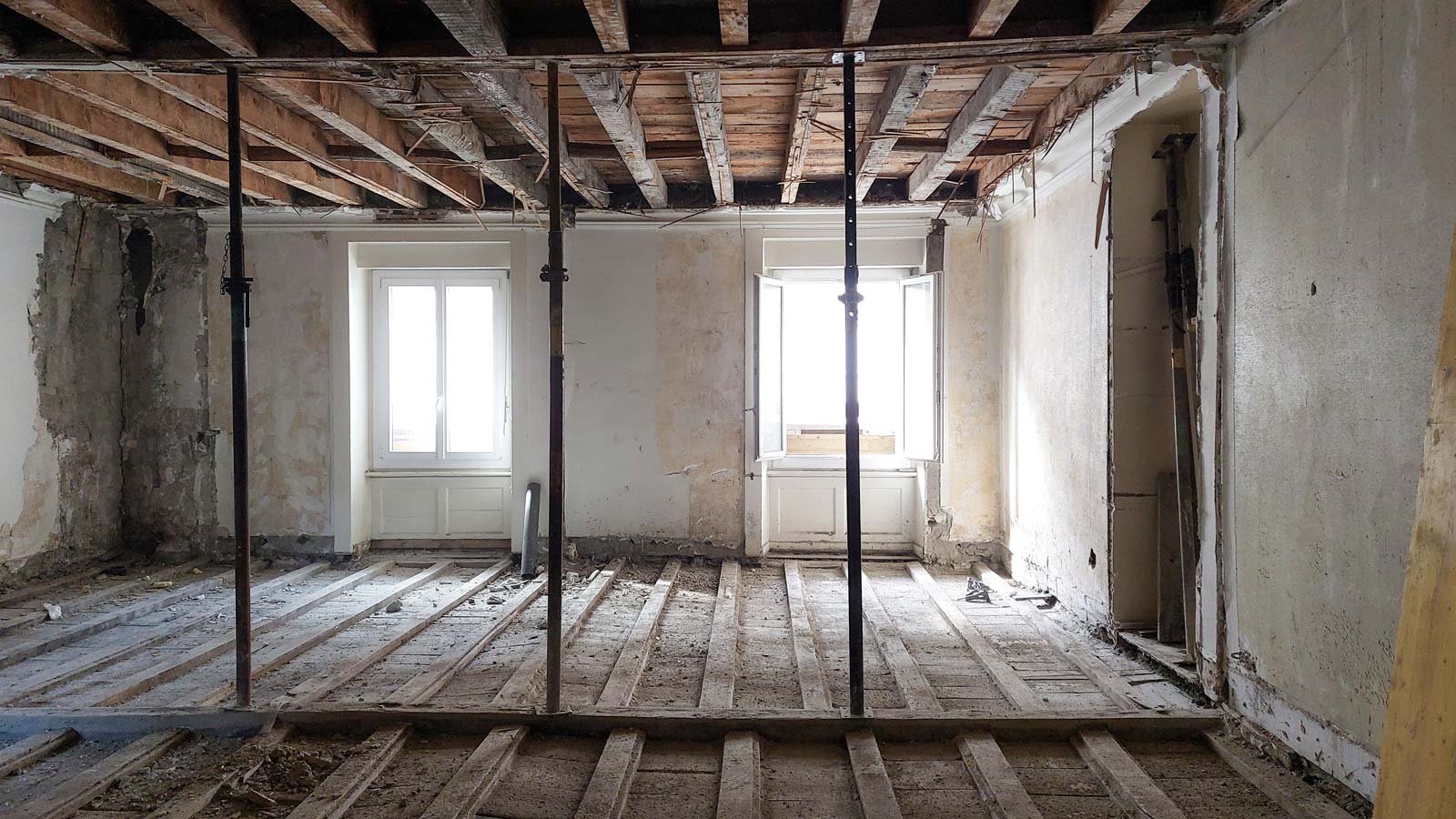 Renovation of 10 flats in Les Pâquis continues CSDK Architectes Paquis Restructuration Renovation Appartements 02 - Renovation of 10 flats in Les Pâquis continues - CSDK Architectes Paquis Restructuration Renovation Appartements 02