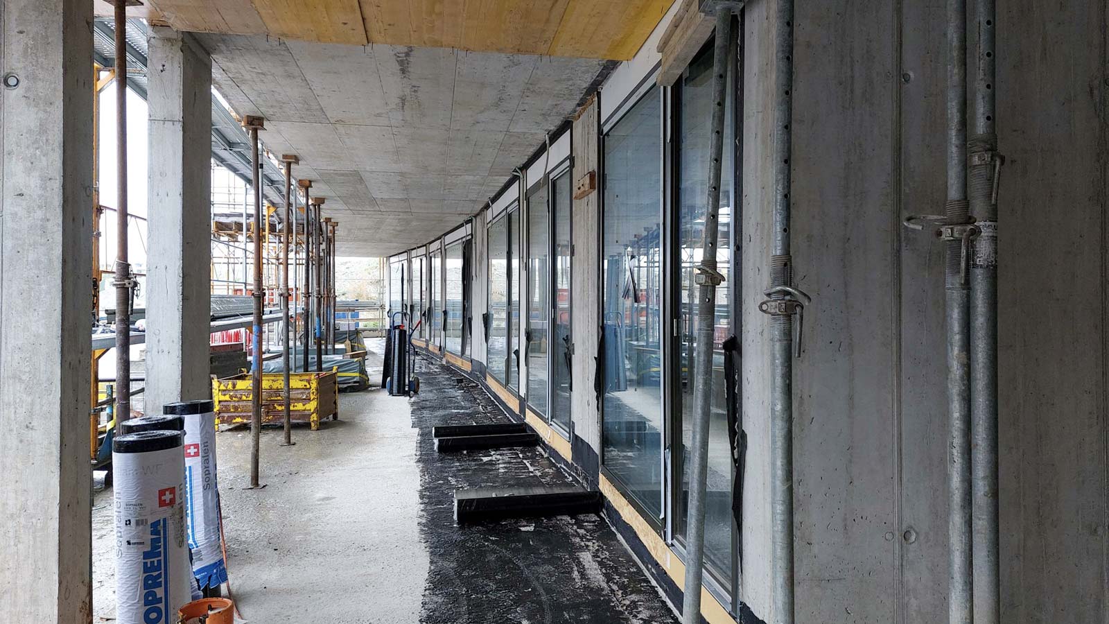 CSDK Architectes construction immeubles sion logements 1 - Progress and development of the construction project in Sion - CSDK Architectes construction immeubles sion logements 1
