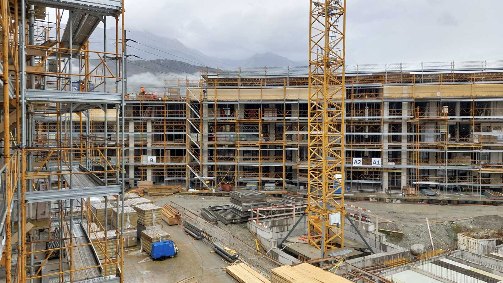 CSDK Architectes construction immeubles sion logements 3 - Progrès et développement du projet de construction à Sion - CSDK Architectes construction immeubles sion logements 3