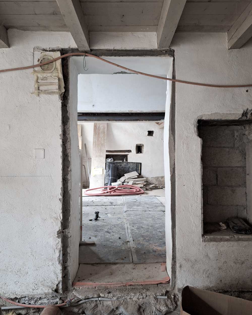 Restoration of a 19th-Century House in Puplinge CSDK Architectes transformation maison village puplinge 17 - Restoration of a 19th-Century House in Puplinge - CSDK Architectes transformation maison village puplinge 17